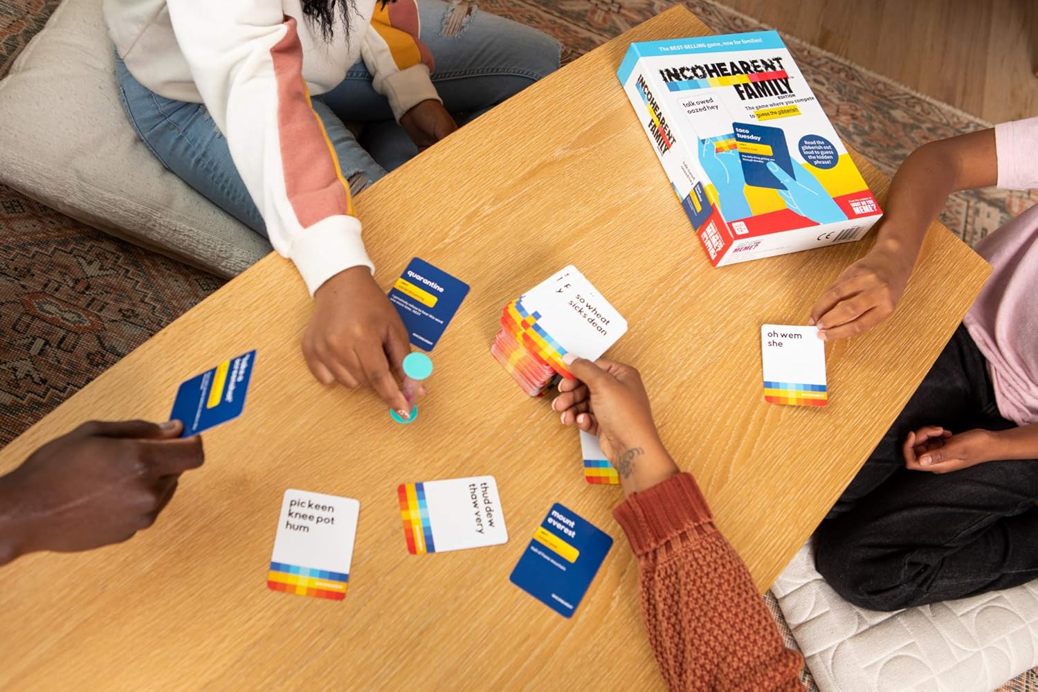 WHAT DO YOU MEME? Incohearent Family Edition - The Family Game Where You Compete to Guess The Gibberish WHAT DO YOU MEME? Incohearent Family Edition - The Family Game Where You Compete to Guess The Gibberish